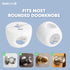 Jool Baby Door Knob Child Safety Covers (4 Pack), Prevent Kids from Opening Doors, Easy to Install