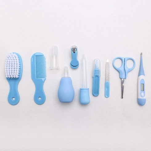 TODAYTOP 10 Pieces/Set Set Nail Clipper Stainless Steel Professional Nail Cutter & Grooming Kits Baby Health Care