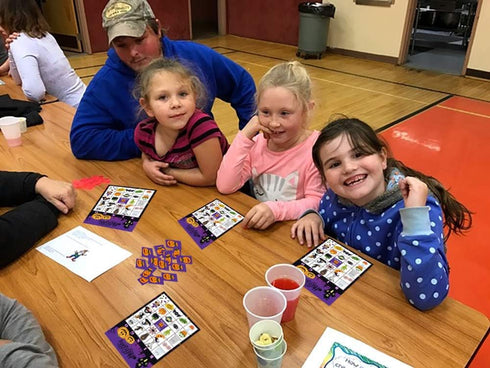 Funnlot Halloween Bingo Game for 24 Players - Party Games for Kids, School Classroom, Family Activities