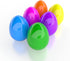 6 Inch 12-Pack 6" (12-Pack) Jumbo Fillable Easter Eggs, Colorful Bright Plastic Easter Eggs, Perfect for Easter Egg