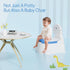 Potty Training Toddler Toilet Seat, Toilet Potties Training for Children Infant Baby Dinosaur Potty Chair with Splash