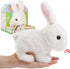 Liberty Imports Plush Bunny Rabbit Pet Electronic Toy - Walking, Hopping, Wiggle