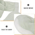 HONITANO Maternity Pregnancy Pillow for Pregnant Women, Soft Green Waist and Belly Support Cushion, Comfortable Body