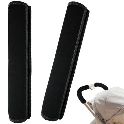 LiXiongBao 2Pcs 10.82 * 5.51inches Stroller Handlebar Cover,Pushchair Armrest Handle Protector Cover,Pram Bumper