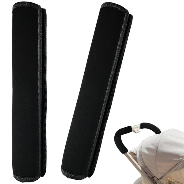 LiXiongBao 2Pcs 10.82 * 5.51inches Stroller Handlebar Cover,Pushchair Armrest Handle Protector Cover,Pram Bumper