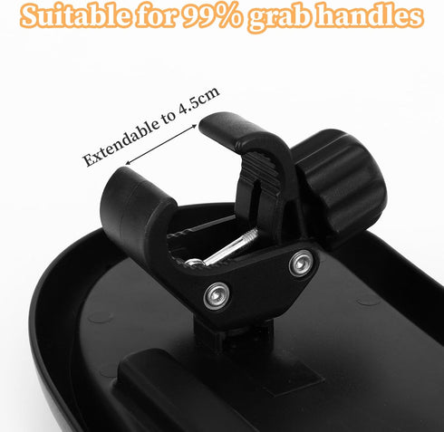 Jaarssho Universal Stroller Snack Tray Compatible with Mockingbird and Most Others Adjustable Universal Snack Tray