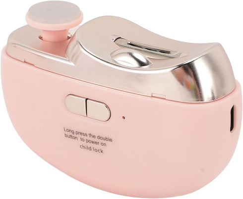 Trimmer 2 Electric Automatic Nail Clipper, Portable Electric Nail with Light & Speeds, Nail Scraps Storage, Fingernail