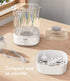 Bottle Sterilizer, Baby Bottle Steam Sterilizer, Electric Baby Bottle Sanitizer with Timer for Baby Bottles, Pacifiers