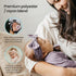 Copper Pearl Baby Bows: Stylish Premium Soft and Stretchy Headbands for Baby Girls, Trendy Designs - Poppy