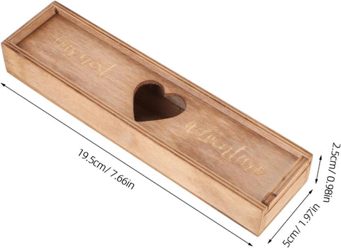 Wooden Pregnancy Test Kit Box - Unique Announcement Gift for Expectant Mothers