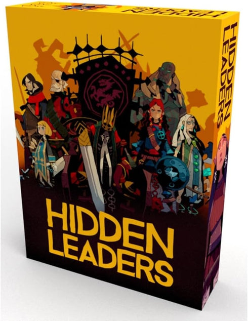 BFF Games Hidden Leaders Board Game - Deduction and Strategy Game, Fantasy Game for Kids and Adults, Ages 10+, 2-6 Players, 20-40 Minute Playtime, Made by