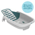 4-in-1 024 The First Years Reclining Baby Bathtub Grows-with-Baby Adjustable Bath Seat Multi-Position Backrest
