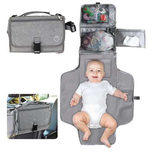 Oliveta Baby Portable Diaper Changing Pad - Baby Changing Pad & Diaper Changer