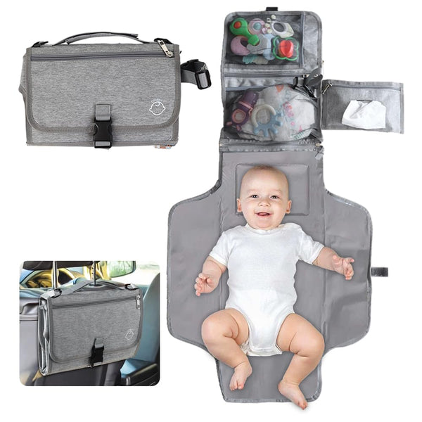 Oliveta Baby Portable Diaper Changing Pad - Baby Changing Pad & Diaper Changer