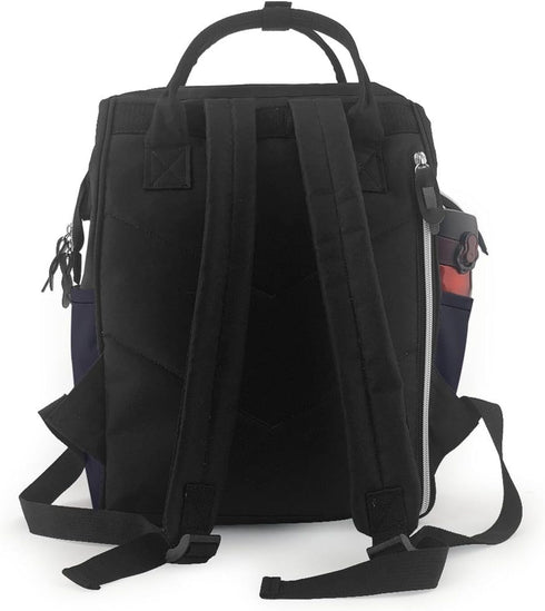 ZQYTGFDC Backpack Solid dark green Multifunctional Nappy - Large Capacity Diaper Bag with Mums & Dads, Travel