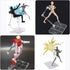 10Pcs Action Figure Stand Kits, Flexible Base Holder for Gundam Action Figures DIY Model Kits