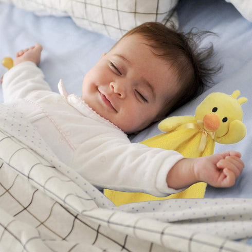 Pro Goleem Soft Yellow Duck Security Blanket, Unisex Baby Lovey Gifts for Newborn Toddler Snuggle Toy Stuffed Animal 16