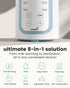 8-in-1 Grownsy Bottle Warmer, Fast Baby Milk Warmer with Timer for Breastmilk or Formula, Accurate Temperature Control
