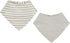 Woolino Merino Wool Baby Bibs - Highly Absorbent Bandana Bib with Cotton