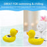 b&h Duck Baby Bath Thermometer - Toddlers Bath Temperature Safety Floating Toy, Bathtub Thermometer in Fahrenheit &