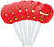 The Flash Cute Chibi Character Cupcake Picks - Decoration Set of 6