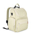 Insular Mummy Backpack Brand Diaper Bag Large Capacity Travel Baby Nursing Diaper Bags for Mum (Ivory)