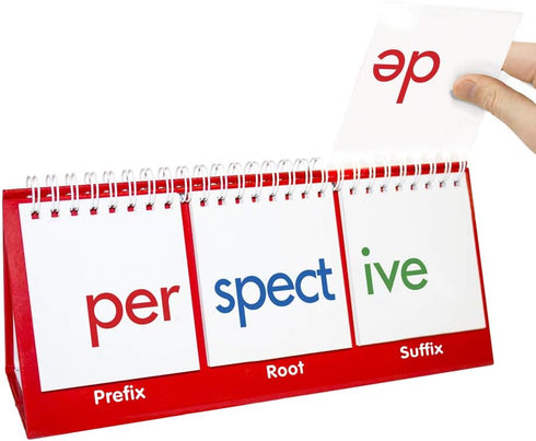 Junior Learning Syllables Flips Educational Action Games in Multicolor