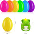 24 Pack Prefilled Easter Eggs with Squishy Toys - Filled Easter Basket Stuffers Party Favors, Slow Rising Stress