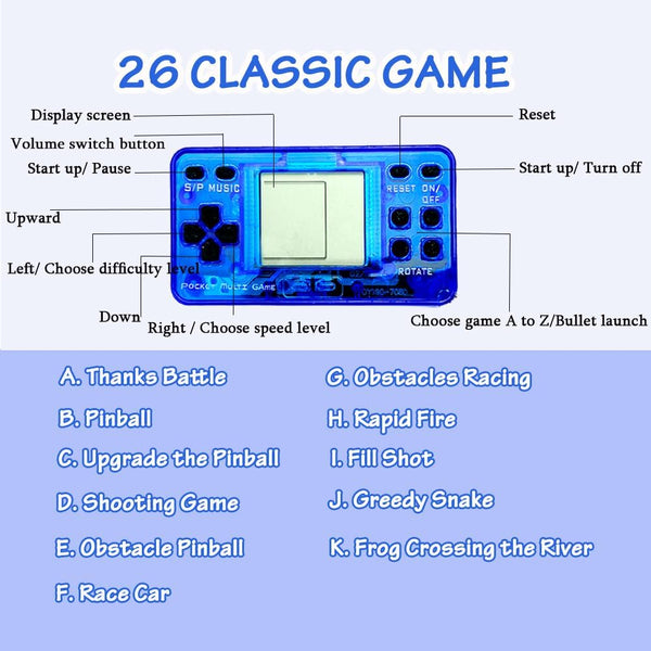 15Pcs Arcade Video Game Party Favors for Kids, Keychain Supplies for Birthday Gifts and Classroom Prizes