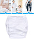 Zetiling 20.5-42.5in Adult Cloth Diapers, Reusable Adult Diapers, Washable Breathable Incontinence Nappy Pants