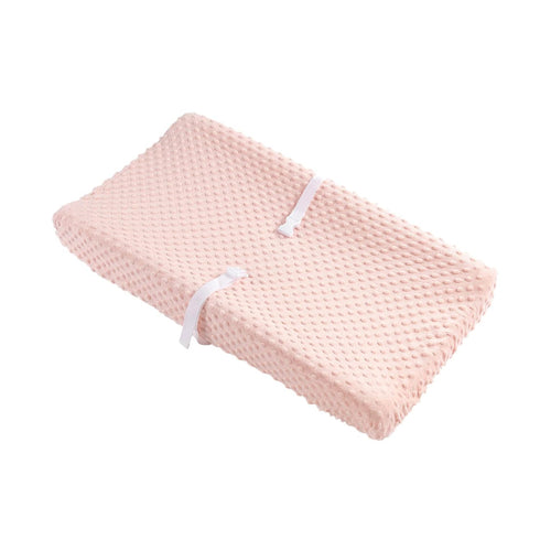 32"/34''x16 Cozy Solid Changing Table Pad Cover Cradle Sheet, Fits Contoured Diaper Changing Pad, Ultra Soft Dots Plush