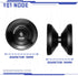 MAGICYOYO Professional Unresponsive Yoyo Y01 Node, Metal Aluminum Yo Yo for Advanced Players, Black