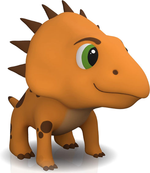 Dinosaur Bath Toys, Mold Free Baby Bath Toys for Toddlers 1-3, BPA-Free, Dishwasher-Safe, 3PCs
