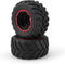 HAIBOXING RC Cars Accessories, 1/12th Scale Brushless Truck Spare Parts Wheel, 2pcs Red for HBX 903 & 903A