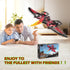 2.4G 6-Axis 360 Dinosaur Remote Control Drone, EPP Foam RC Pterodactyl Hobby RC Airplanes with Gyro, One Key Takeoff