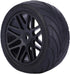RC Car Tyre, Universal 1/10 RC Car Wheels for Crawler Vehicle Tyres, Remote Control Vehicle (Black)