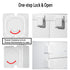 Locks(12-Pack) (8 Lock+4 Cabinet for Babies, Kids and Toddlers Proofing Cabinet Child, safety Locks Suitable
