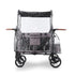 SeedFuture Stroller Wagon Raincover for W4 Original, Lightweight Transparent Waterproof Windproof Protection W4