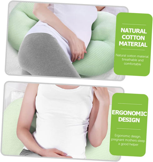 KICHOUSE U-Shaped Maternity Pillow for Ultimate Comfort