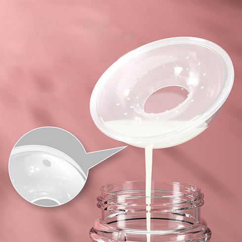 TTTLLNN Breast Shells Breast Milk Saver for Breastfeeding Relief Silicone Breastmilk Collector Nursing Cups