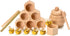 Sorting Stacking Wooden Toys for Toddlers, Montessori Sensory Bin Tool Toys, Fine Motor Skill Tactile Educational Gift