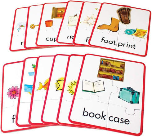 Junior Learning - JL244 Compound Word Puzzles, Multicolor