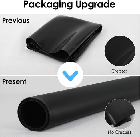2 Pack Countertop 23.6 x15.75 Inch Extra Large Silicone Mats for Baking Crafts, Multipurpose Kids Dinner Placemat Desk