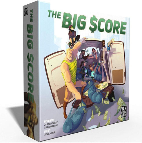 Van Ryder Games The Big Score Board Game - Exciting Strategy Game for Family and Friends.