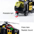 OMGTOY Military Helicopter with Lights and Sounds