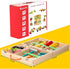 36-Piece Set 2 3 4 5 6 KIDWILL Tool Kit for Kids, Wooden Toddler Tools Includes Tool Box, Montessori Educational Stem