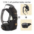 360 Ergonomic Baby Carrier with Hip Seat, Positions, Soft and Breathable, All Seasons, for Newborns and Toddlers