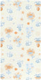 miaozhen Cotton Baby Crib Sheets for Boys Girls Soft Comfy Orange Funny Sunflower