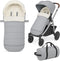 Quintriae Stroller Footmuff Bunting Bag for Winter Universal Stroller Cover for Cold Weather,
