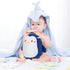 Penguin Plush Pillow, Soft Stuffed Animal Hugging Toy Gifts for Birthday, Valentine, Christmas, 9.8 Inch